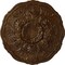 Ekena Millwork Cornelia Ceiling Medallion (Fits Canopies up to 4"), 22 1/2"OD x 1 1/2"P, Root Beer Crackle CM22CNRBC - alternate 1